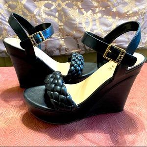 Guess Black Wedges